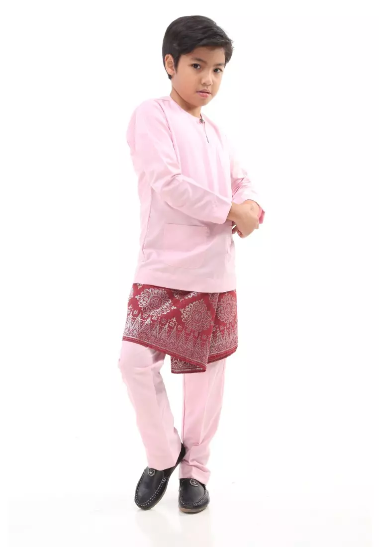 Baju Melayu Moden Teluk Belanga For Kids