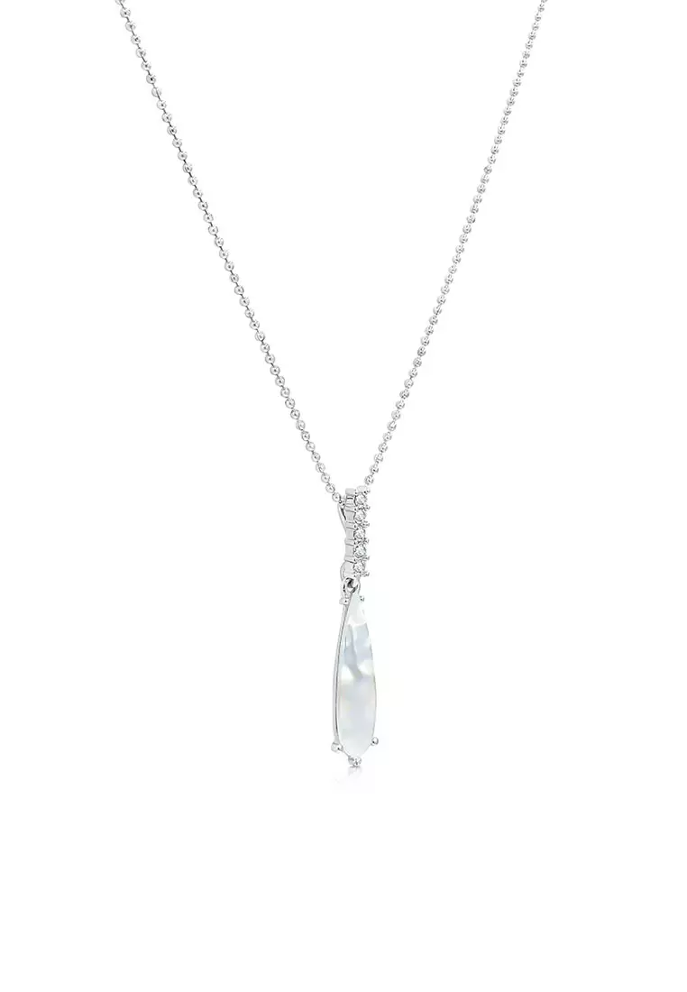Buy SO SEOUL SO SEOUL Claire Mother of Pearl Shell Long Teardrop