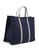 Bagstation blue and navy Duo-Tone Canvas Top Handle Bag BA607AC0SRLRMY_2