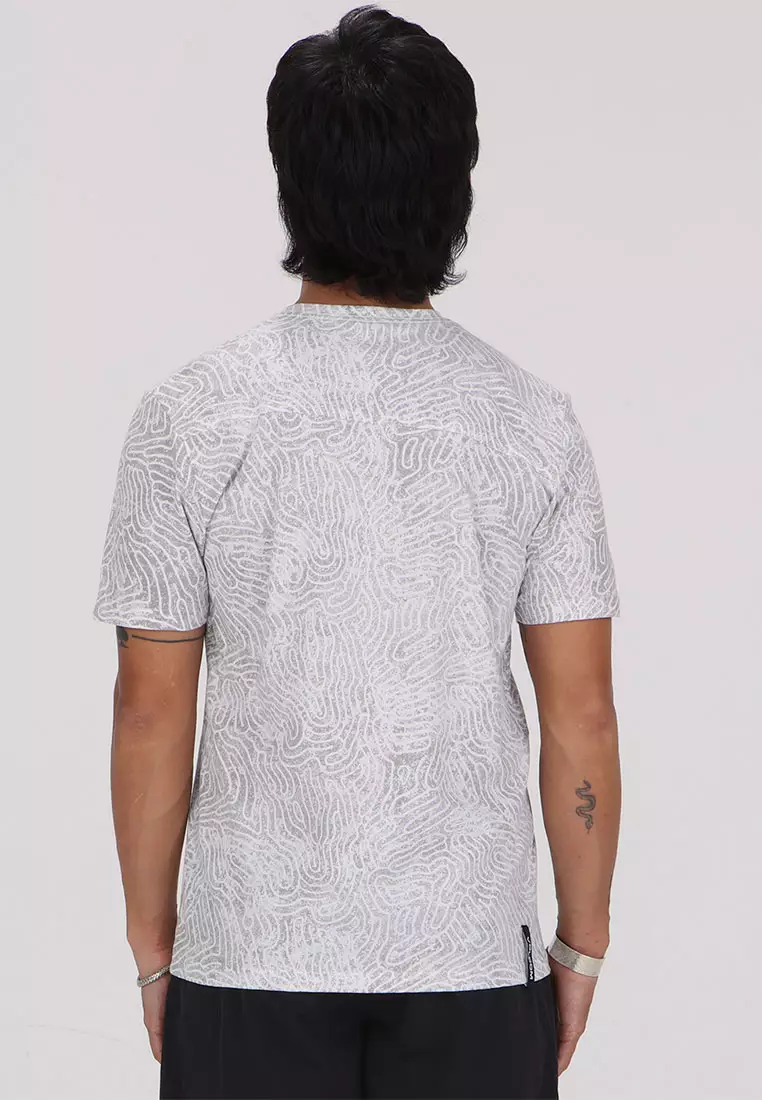 MCT LABYRINTH SHORT SLEEVE TEE WHITE