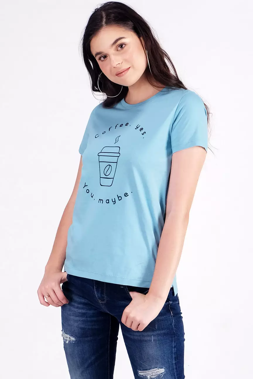 Kaos Wanita Coffee Mint
