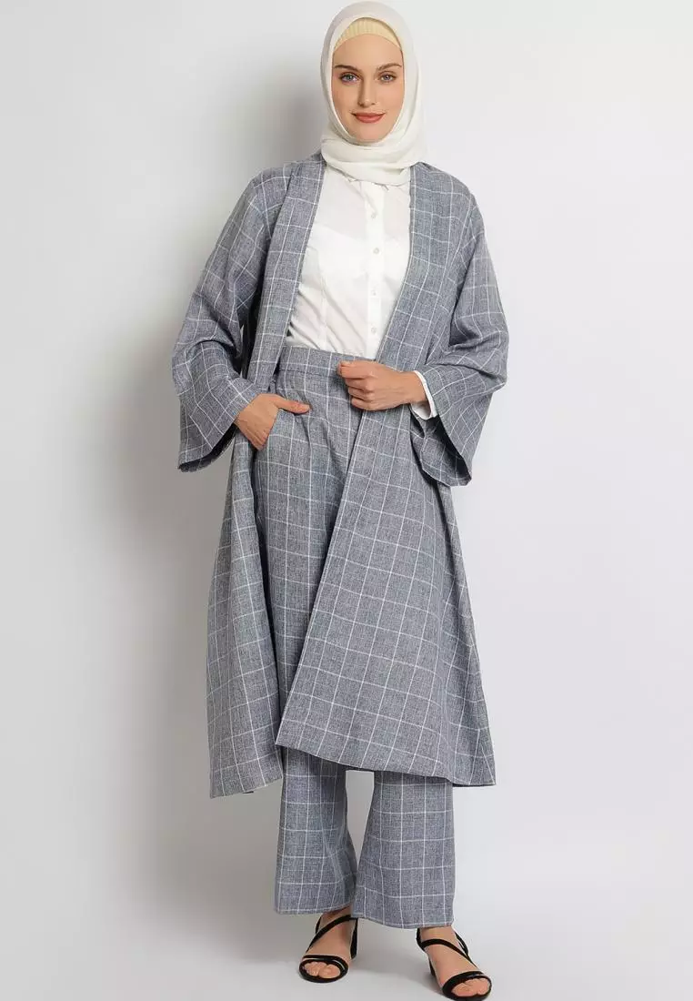 KLA Itang Yunasz Katherine Outer Set Navy