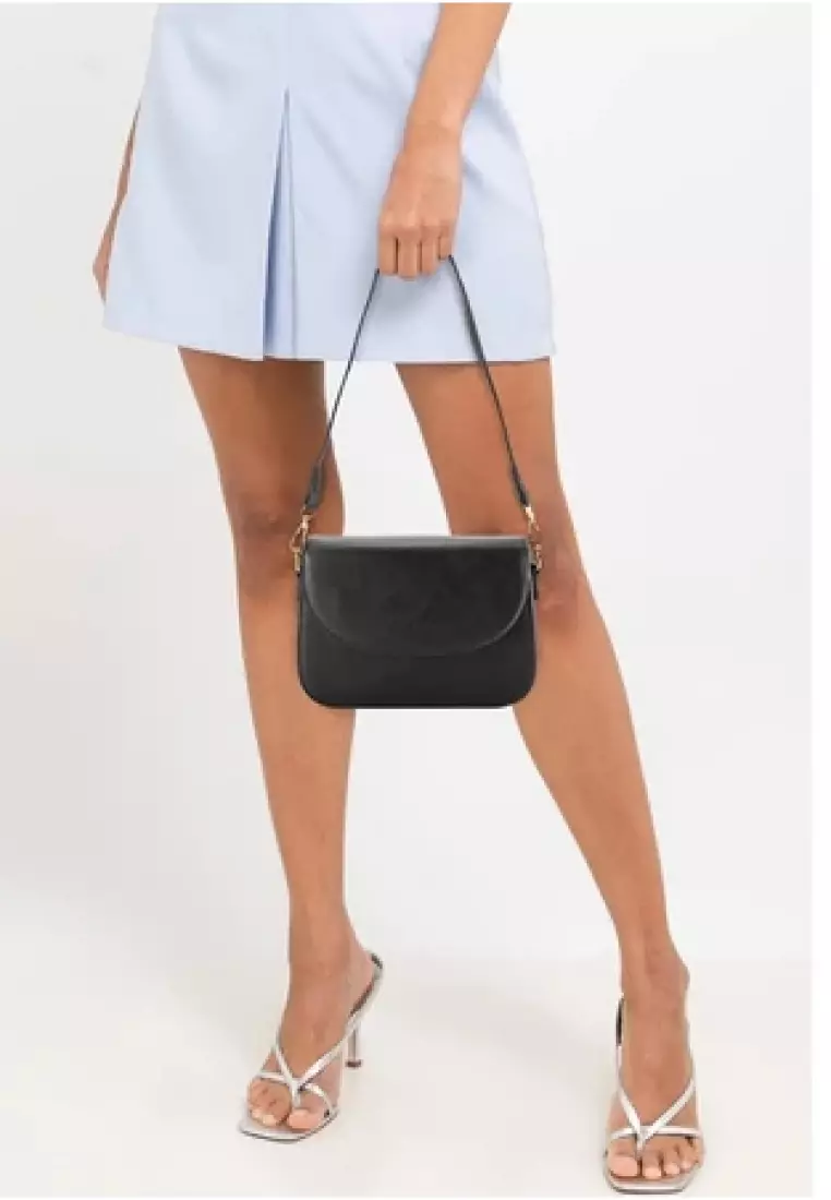 Nicole Lee Tas Wanita Selempang Bahu Tas Kerja Hand Bag 3721508901BLA