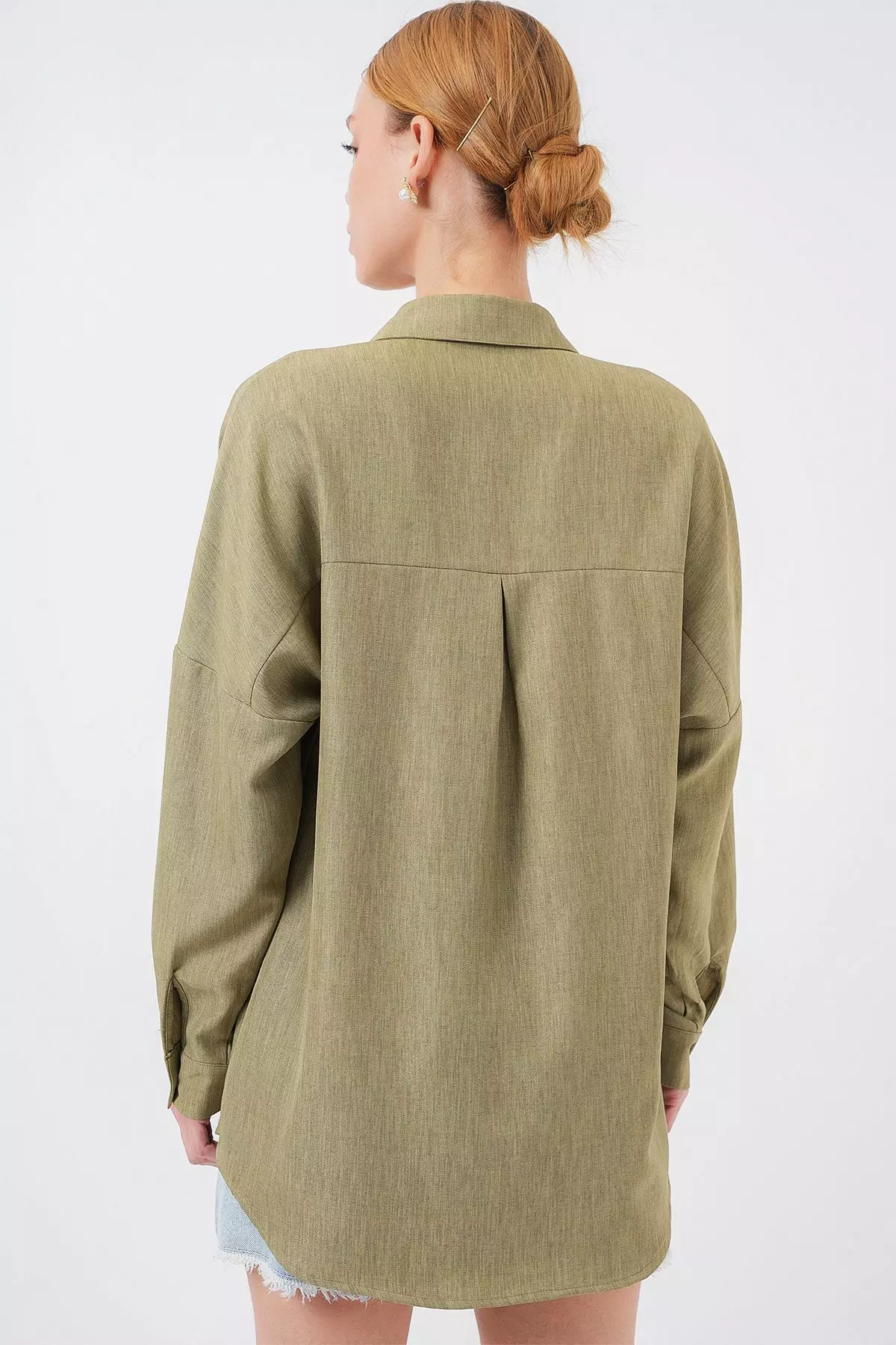 Oversized Linen Shirt