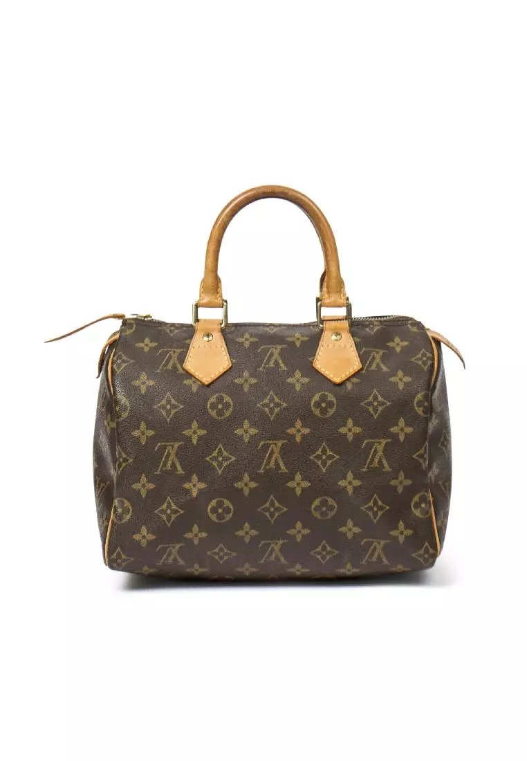 Louis Vuitton Speedy Bandouliere 25 Wild at Heart Black in Cowhide