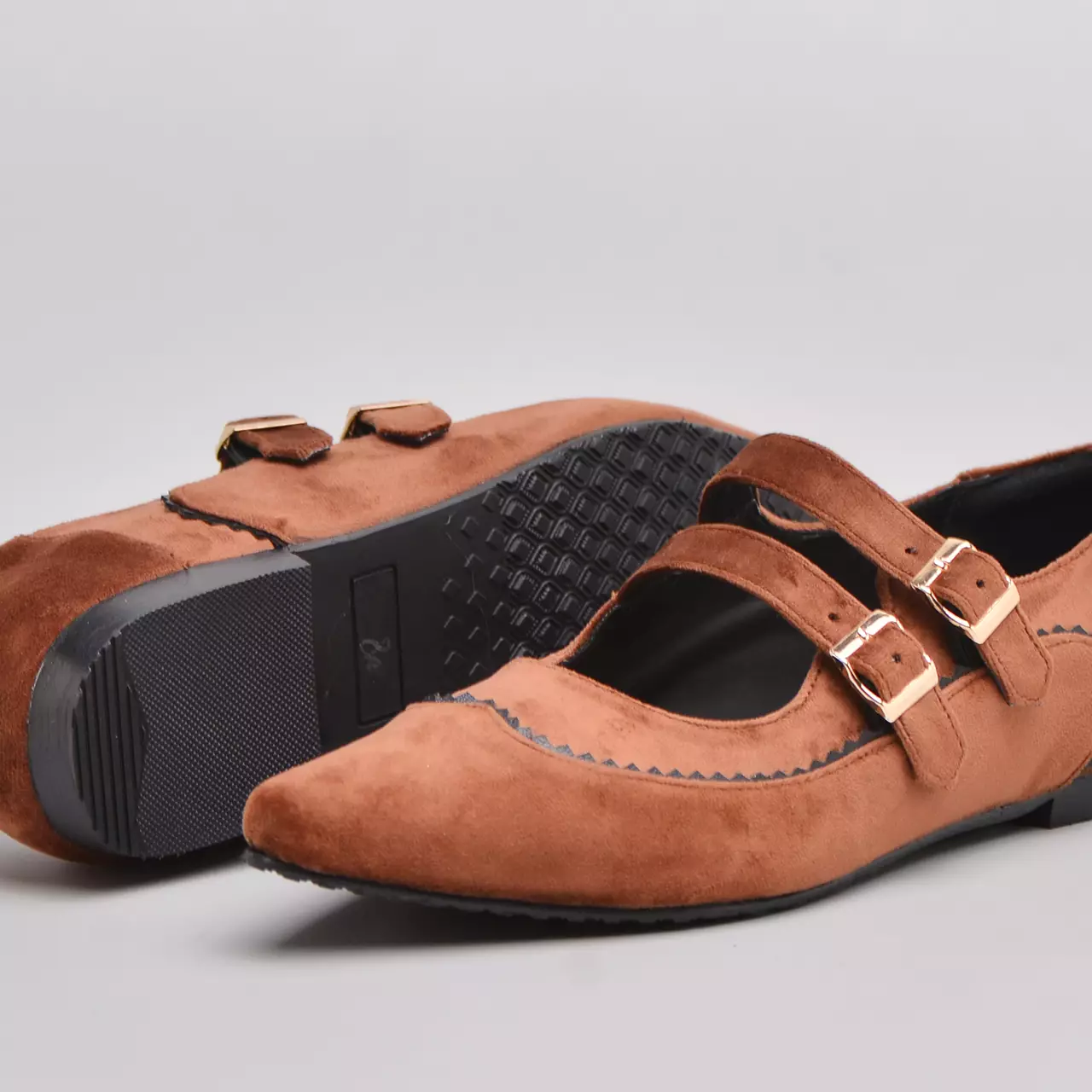 Glovela Pointy Shoe Brown