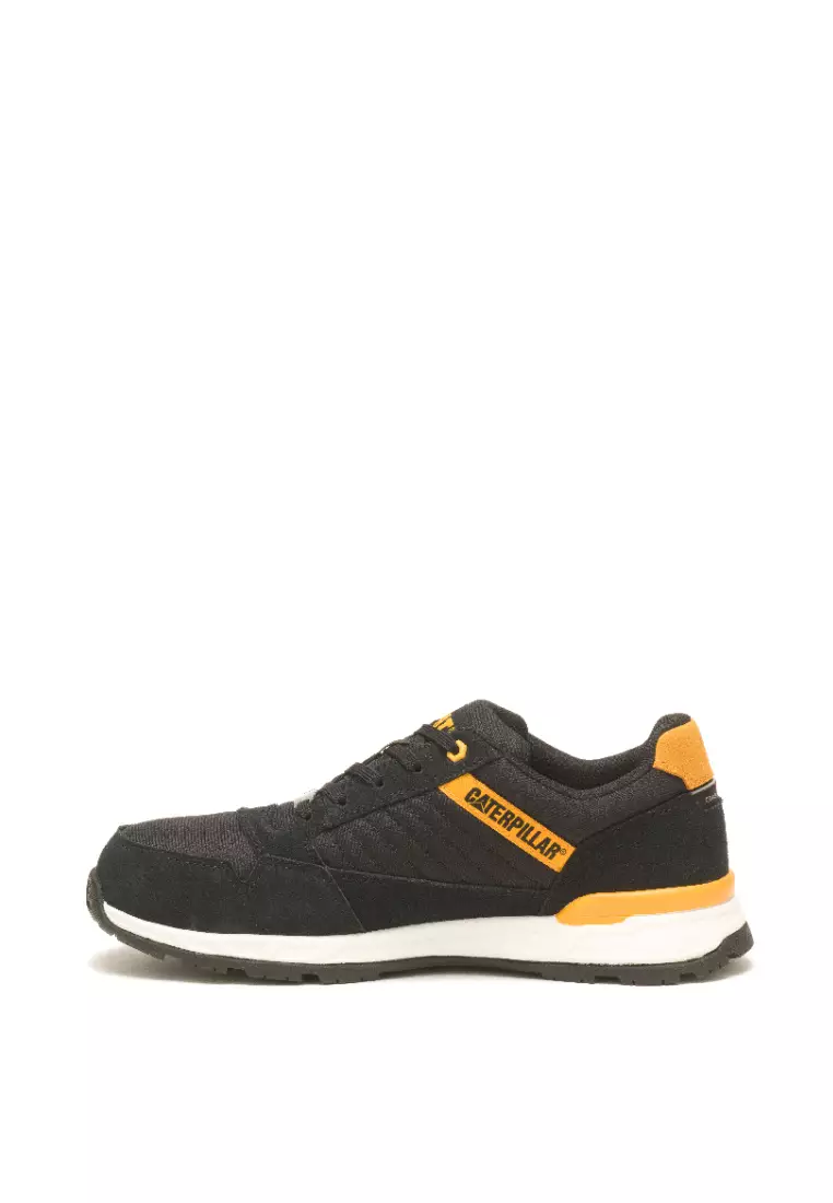 Caterpillar Men's VENWARD Composite Toe Work Shoe - Black/CAT Yellow (P91480)