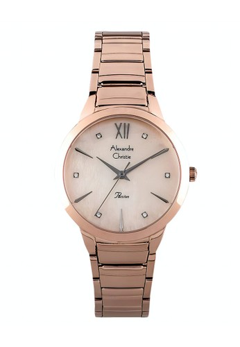 Jual Alexandre Christie Alexandre Christie Jam Tangan Wanita Rosegold Stainless Steel 2765 Lhbrgmd Original Zalora Indonesia