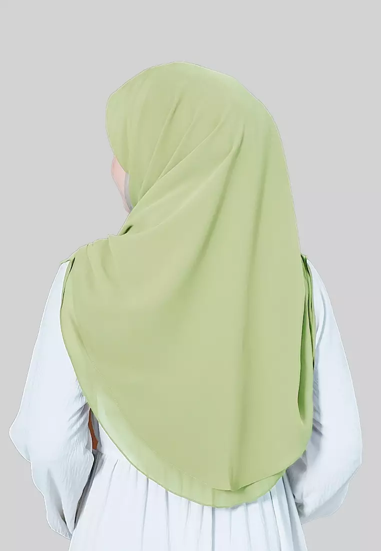 HIJAB INSTAN IRISH - OLIVE