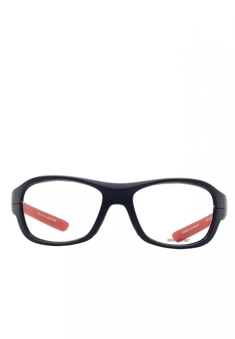 Sports Goggles Basketball Tennis Safety Protective Eyewear 0021 C3 (D.BLUE/RED)