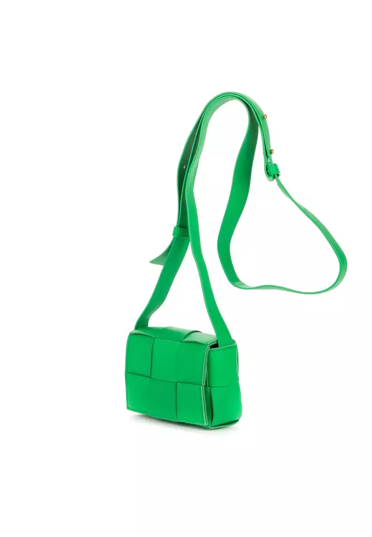 Buy BOTTEGA VENETA Pre-Loved Micro Candy Cassette Crossbody 2026