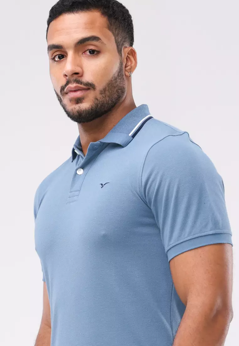 Cvc Collared Shirt Pique