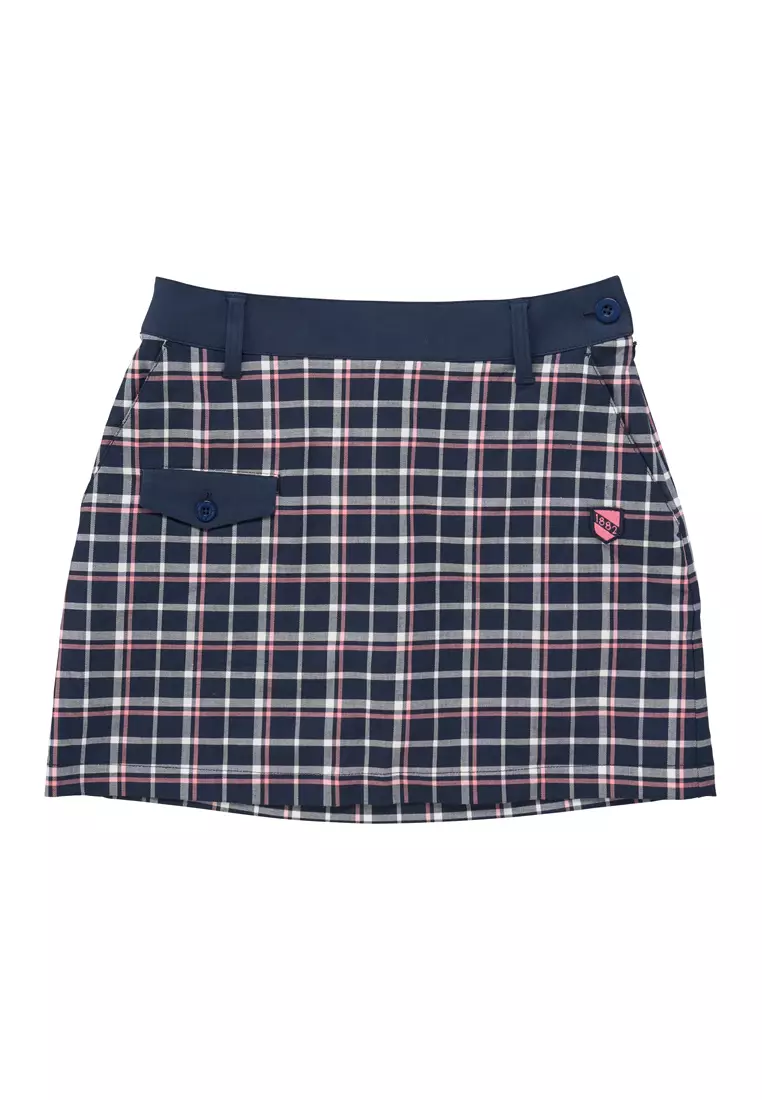 Checkered golf skirt store