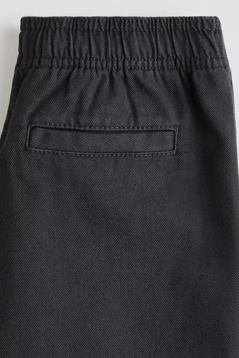 Cotton twill joggers