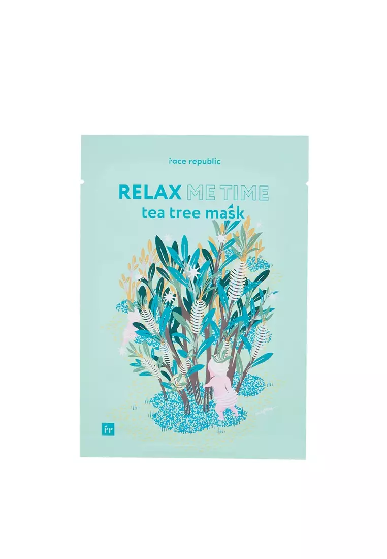 Relax Me Time Tea Tree Mask 23mL (10 pcs)