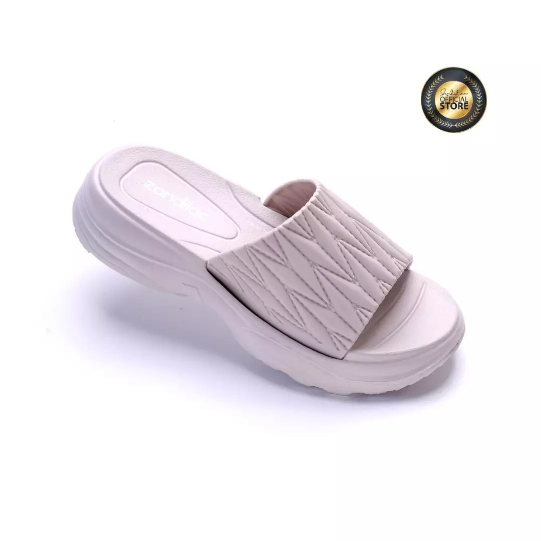 ZANDILAC - SANDAL WANITA DEWASA CH220549WD - ABU TERANG
