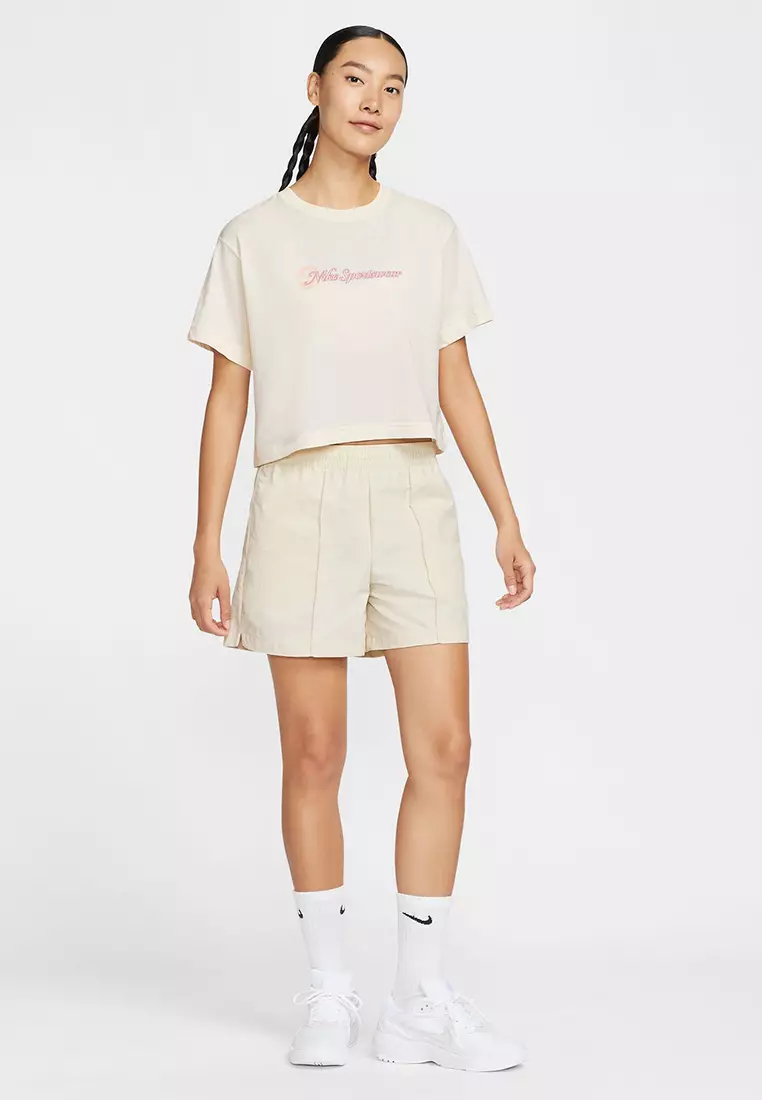Sportswear Club Loose Cropped T-Shirt