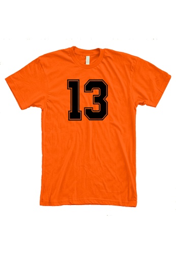 MRL Prints orange Number Shirt 13 T-Shirt Customized Jersey 8EF1BAAAFC874DGS_1