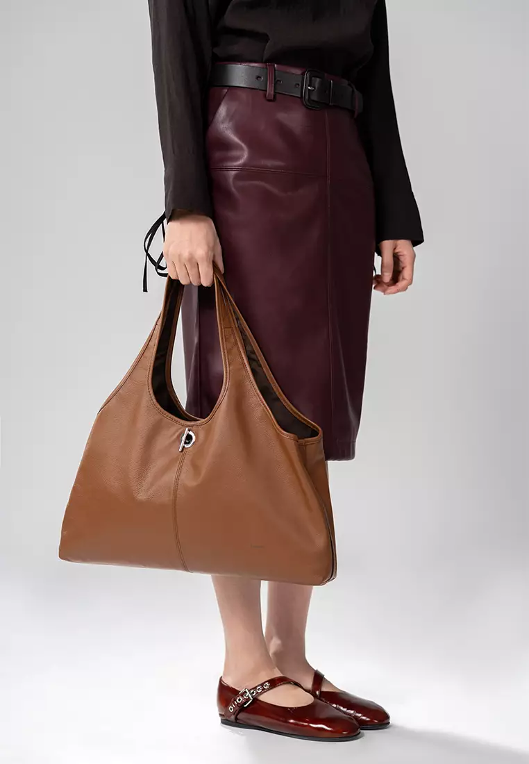 ALEX II Landscape Tote Bag - Caramel