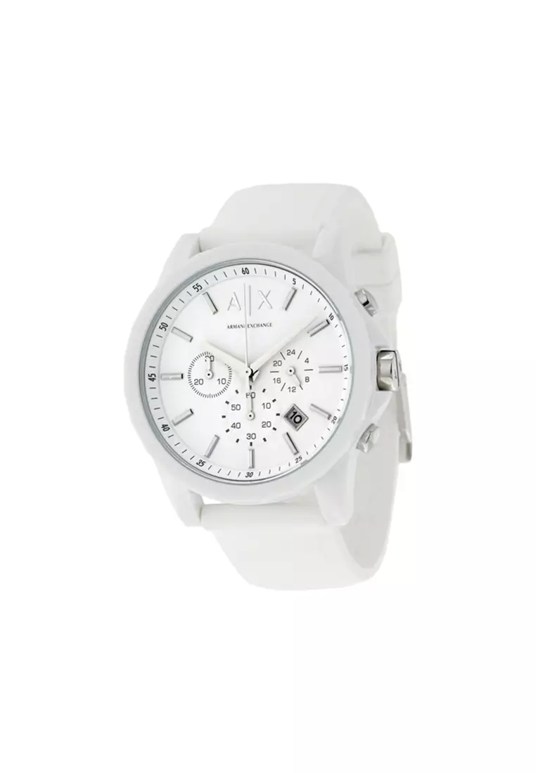 Men's Watch in White AX1325