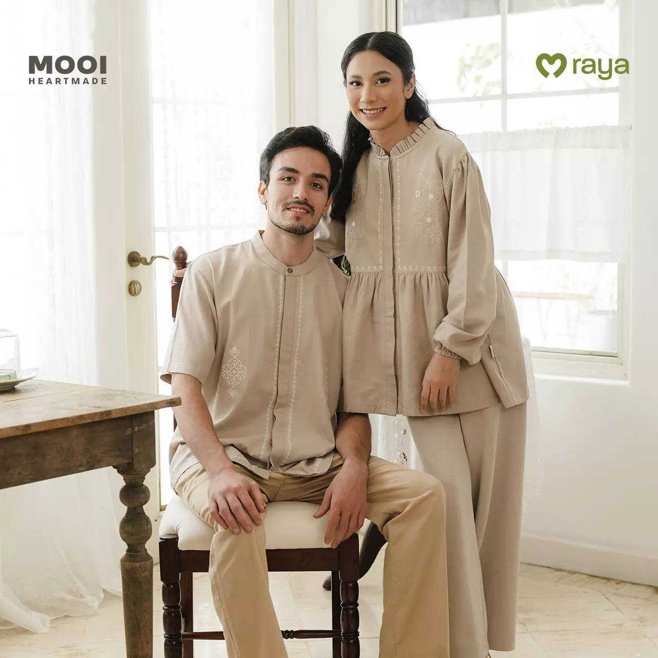 Mooi Tunik Wanita Atasan Wanita Raya Collection Liyana Tunik Adult Basic Series 2026 - Red Burgundy