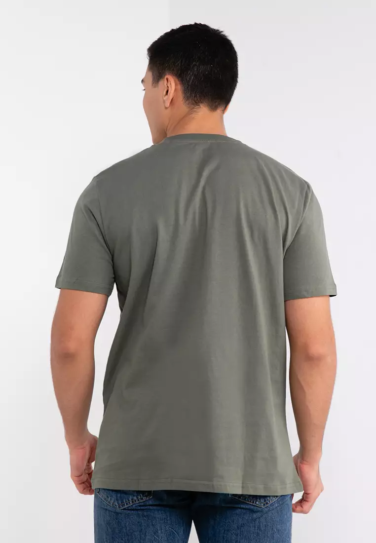 Men's Round Neck Graphic Tee