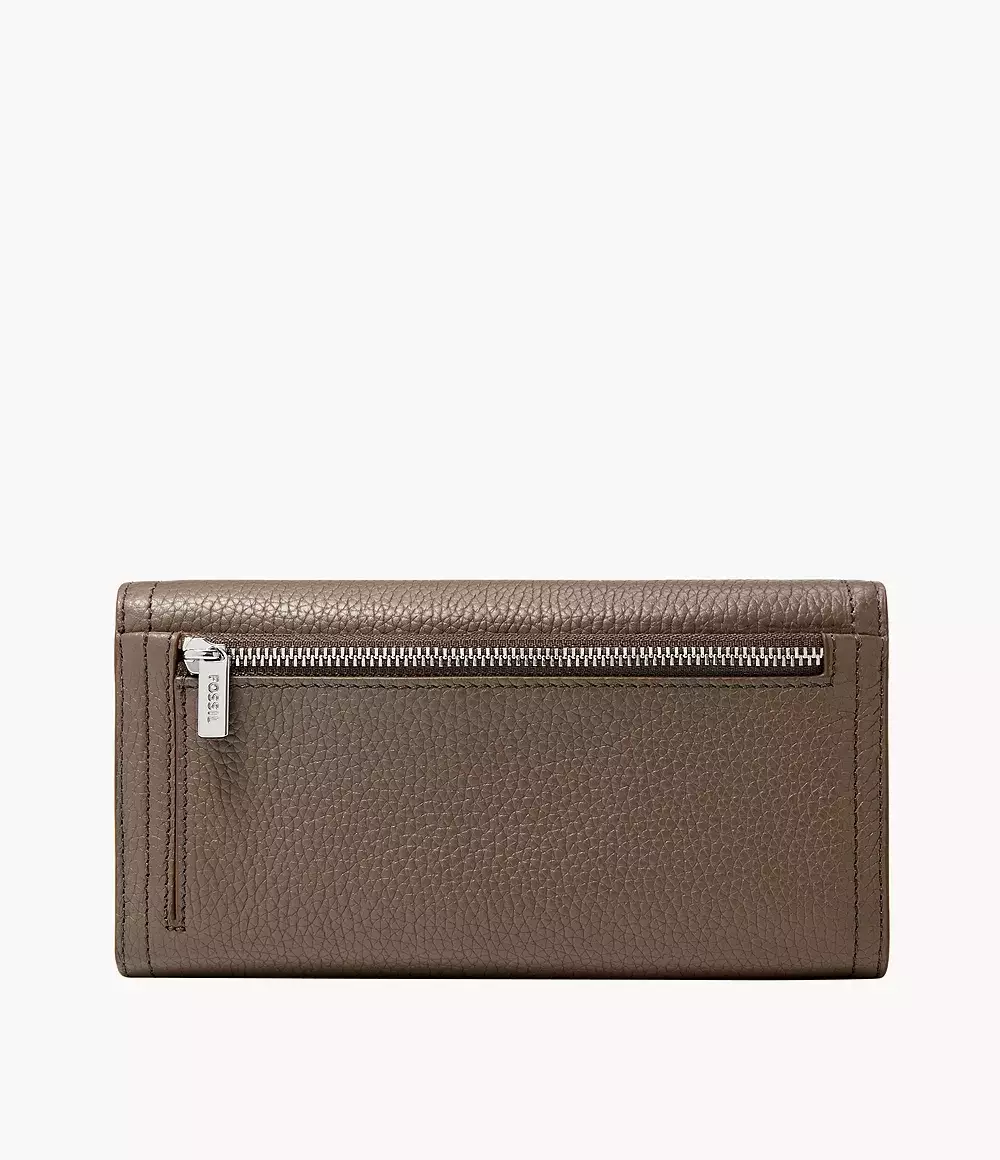 Fossil Logan Flap Smoke Dompet Wanita SL7833-793