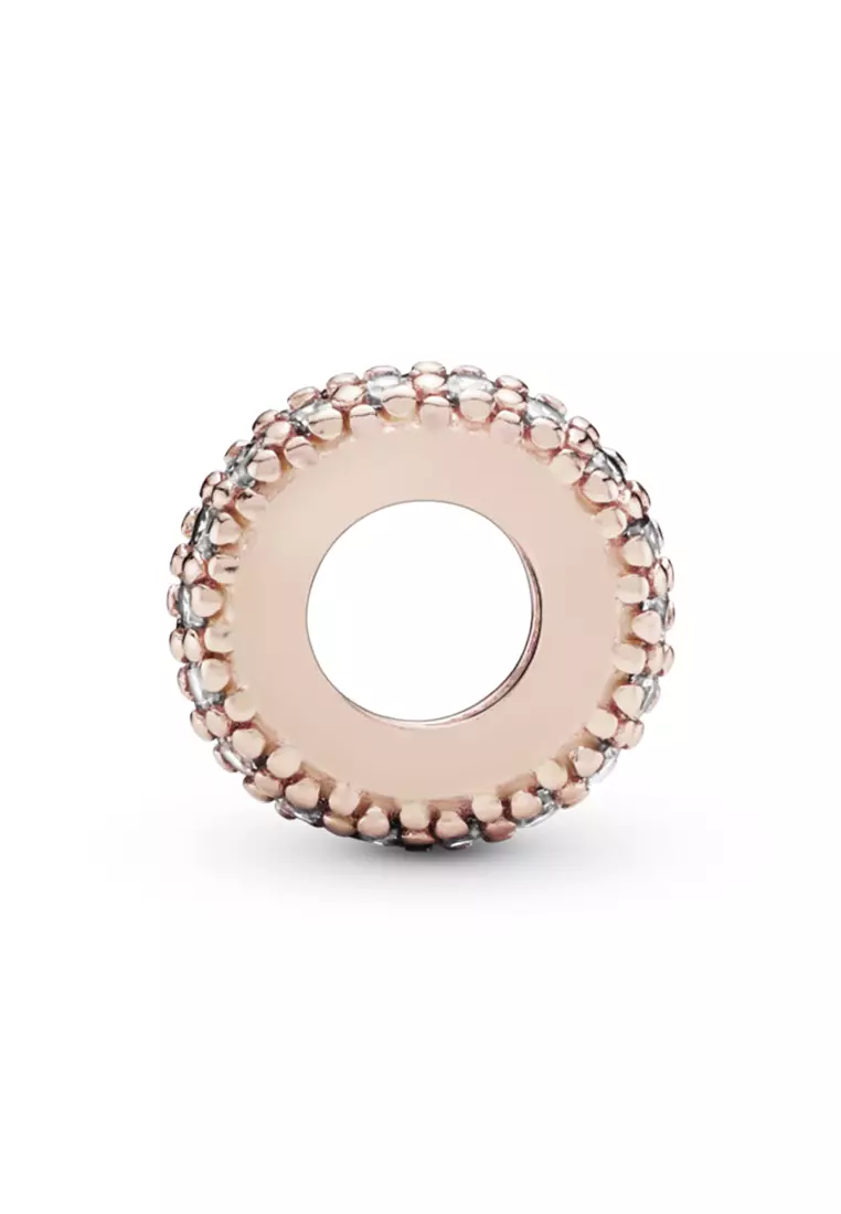 Pandora Jewelry Pandora Rose Gold Spacer Charms Red Heart You Me