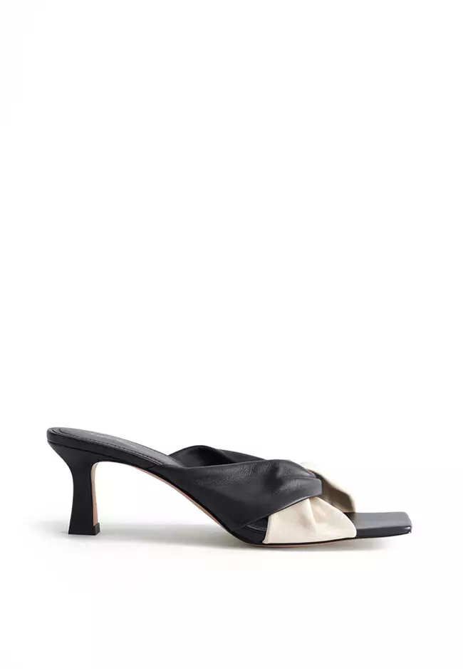 Discount on & Other Stories  shoes - SKU: Leather Slip-On Heeled Mules