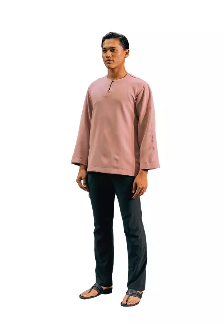 UMMA Andika Kurta Bakawali Raya 2024 in Mauve