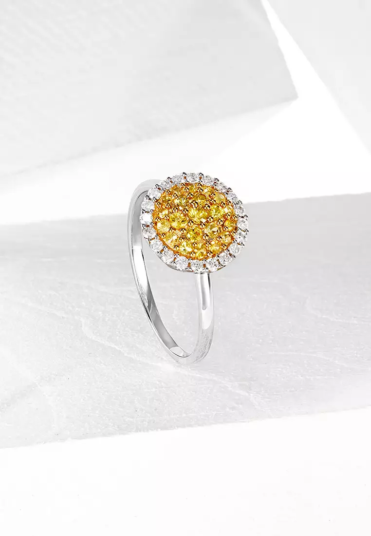 HABIB Anaya Yellow Sapphire Diamond Ring