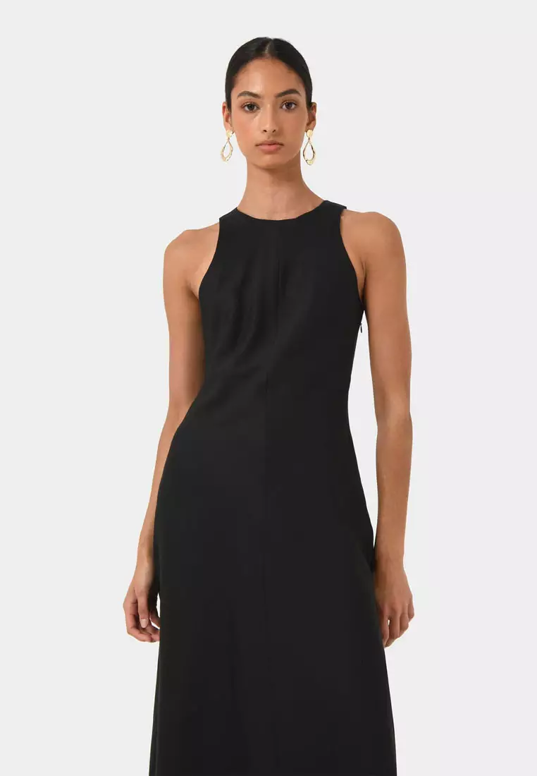 Aiya Bias Midi Dress