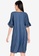 Amelia blue Rafi Ruffle Sleeve Dress 65982AA4F5C88CGS_2