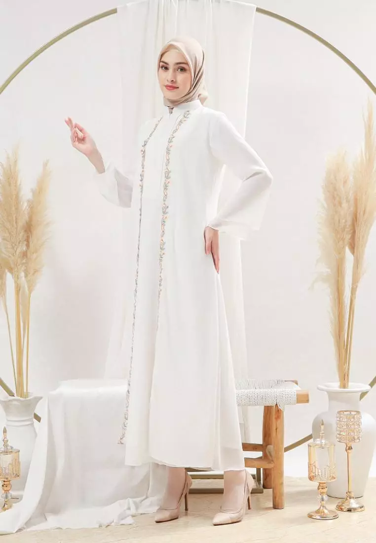 EPC Gamis Audrey - Broken White - Embroidery Collection