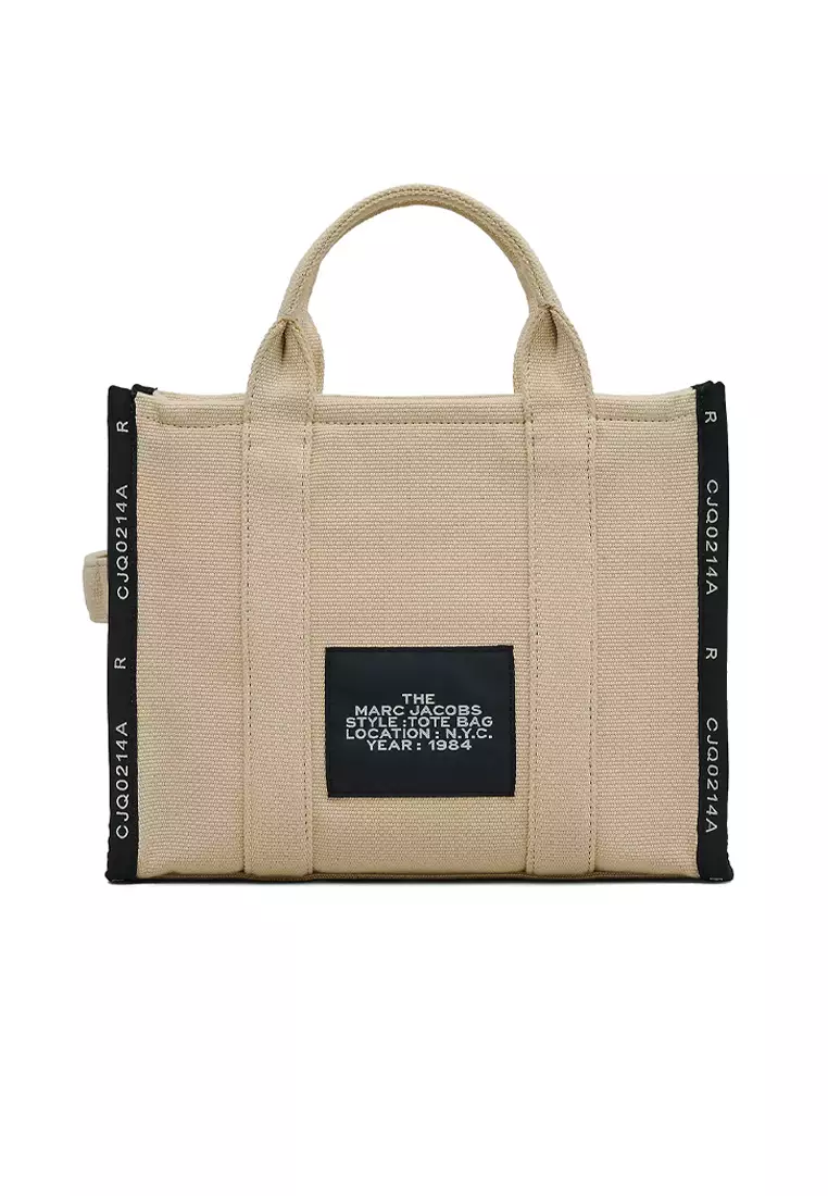 MARC JACOBS The Jacquard Medium Tote Bag Warm Sand M0017027