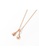 Air Jewellery gold Luxurious Spoon & Fork Necklace In Rose Gold E321AACCAE4003GS_3