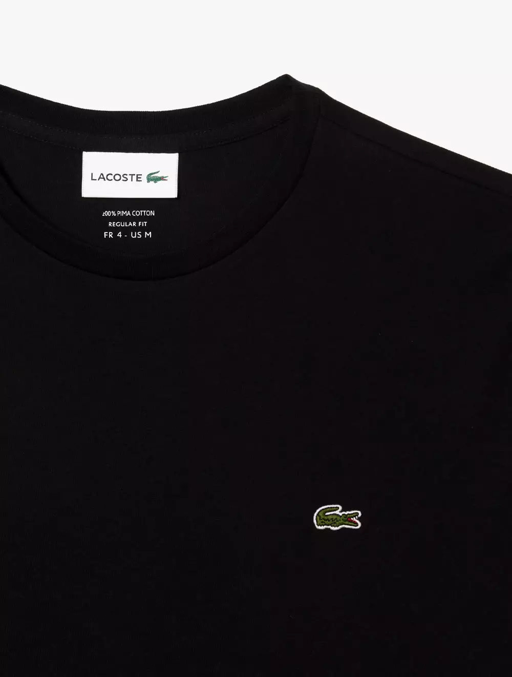 Cotton Pima T-shirt - Black