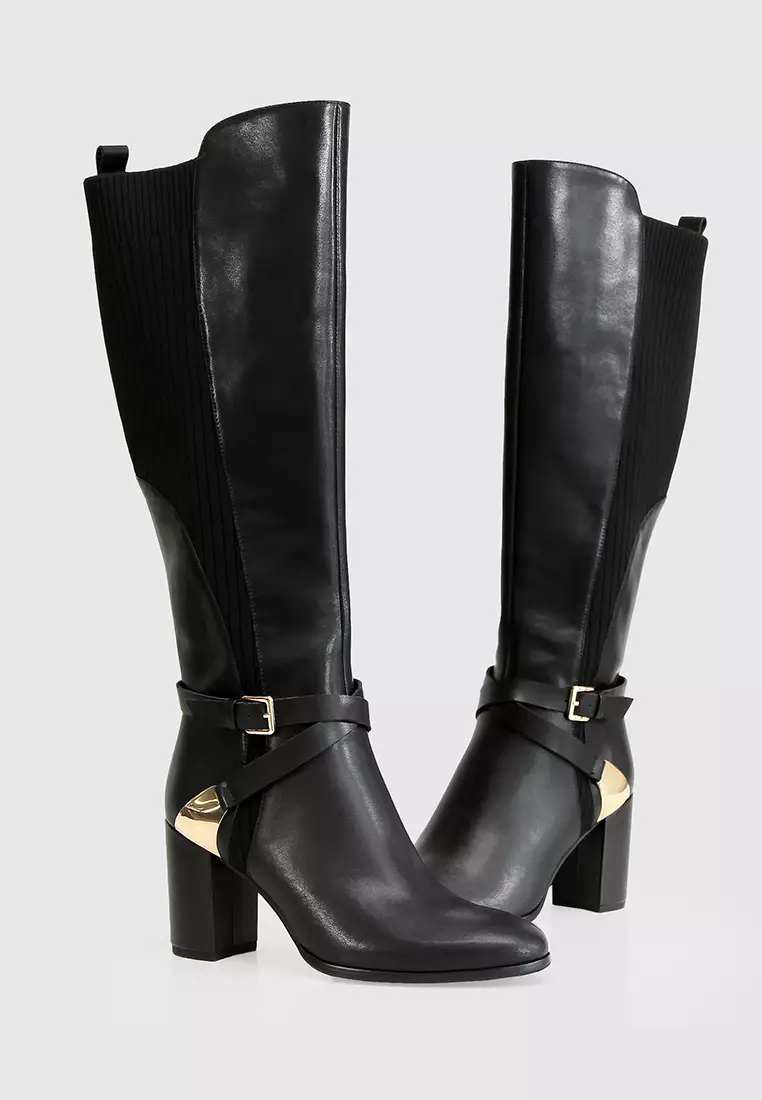 布列塔尼及膝靴