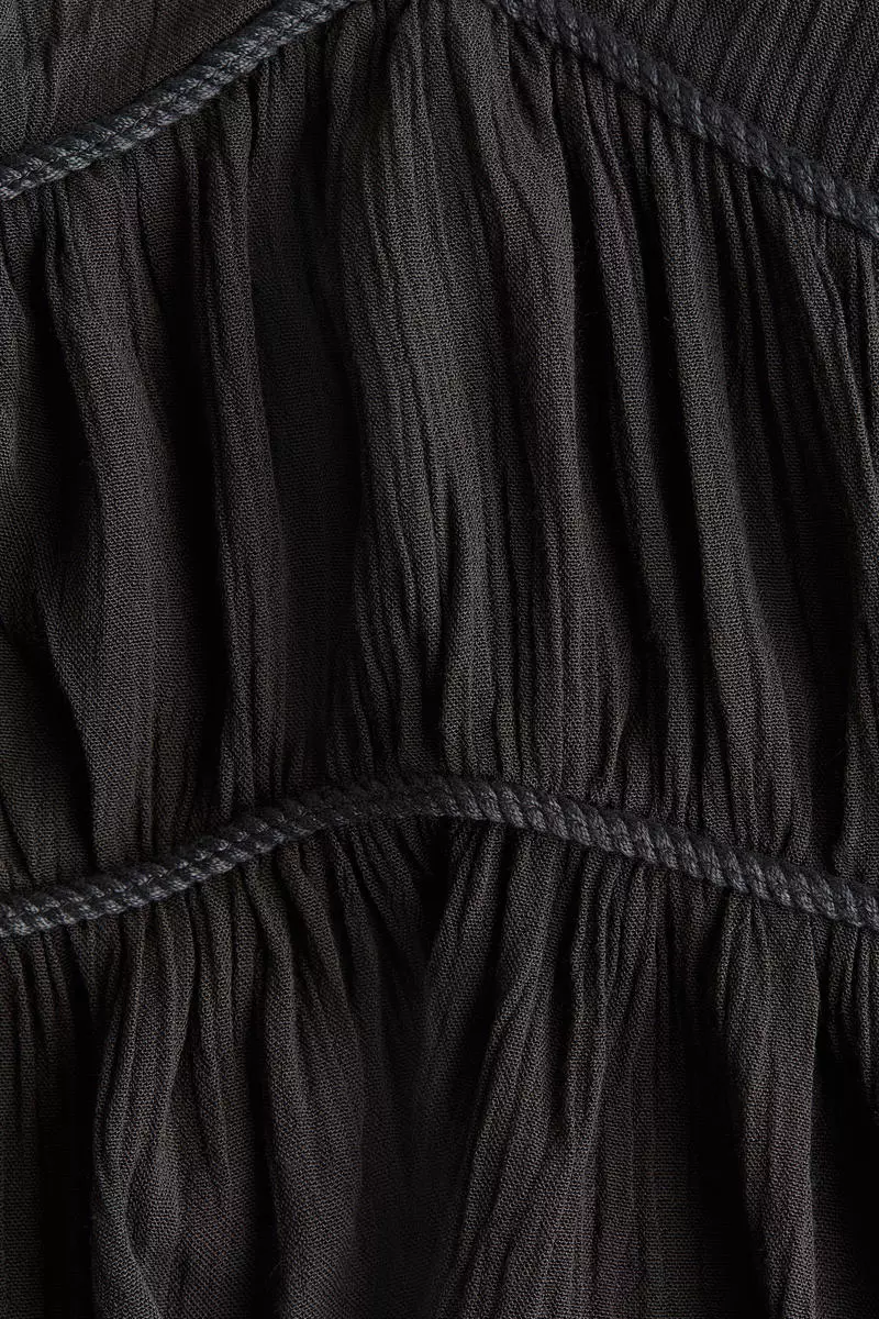 Braid-detail strappy top