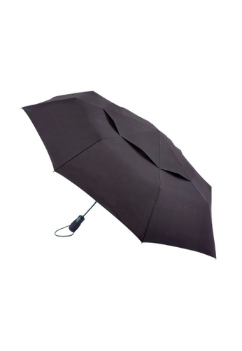 Fulton Tornado Umbrella in Black Womens Accessories Umbrellas 