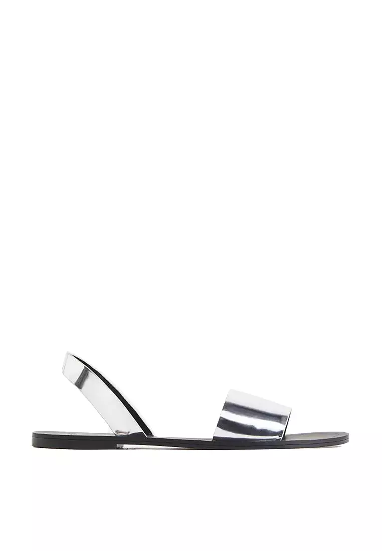 H&m shop silver sandals