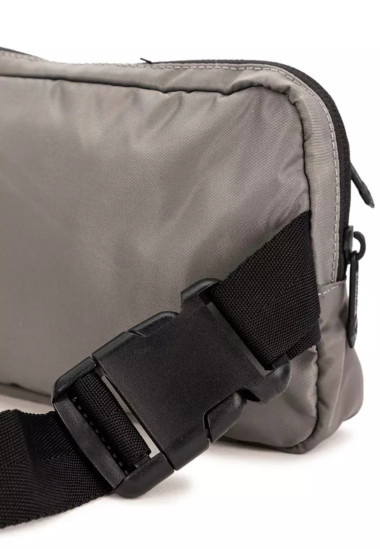RFID Crossbody Bag Grey