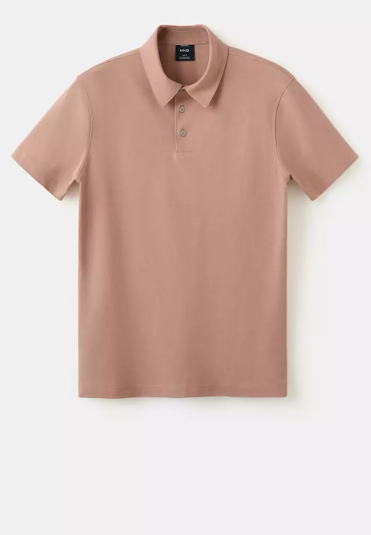 Slim Fit Piqué Polo Shirt