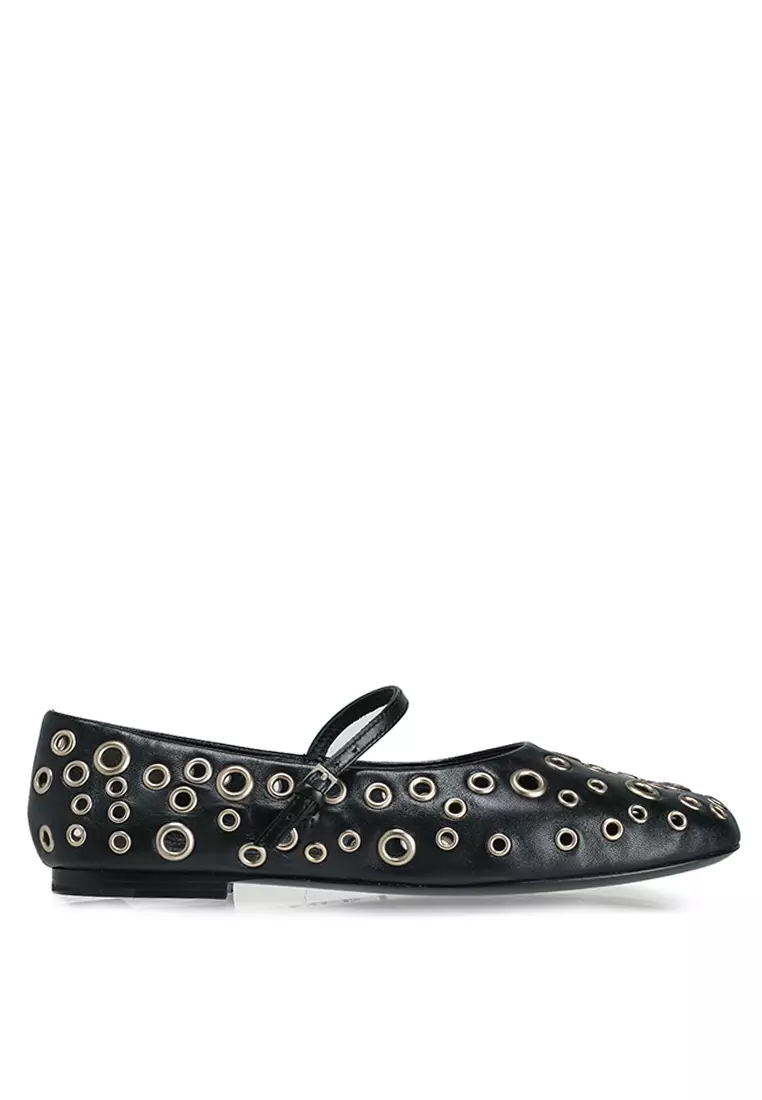 Eyelet Mary Jane Ballet Flats (nt)