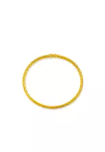 375/9K Gold - XXXS Size / 14CM (Two-Tone Gold)