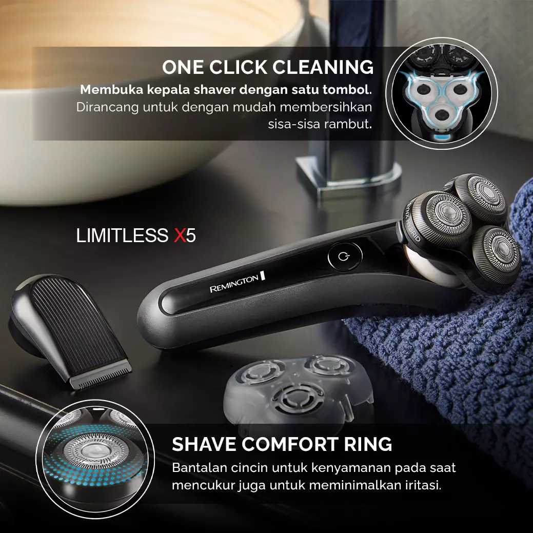 Remington X5 Limitless X Rotary Shaver XR1755
