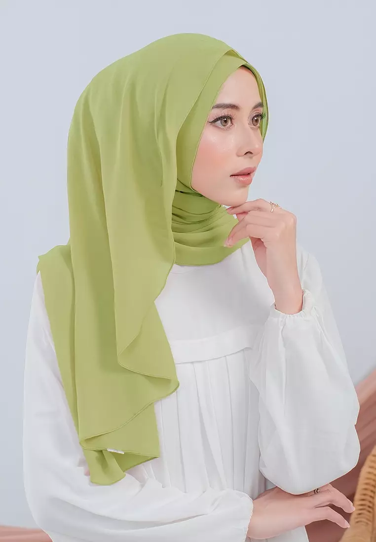 HIJAB INSTAN LUBNA - OLIVE
