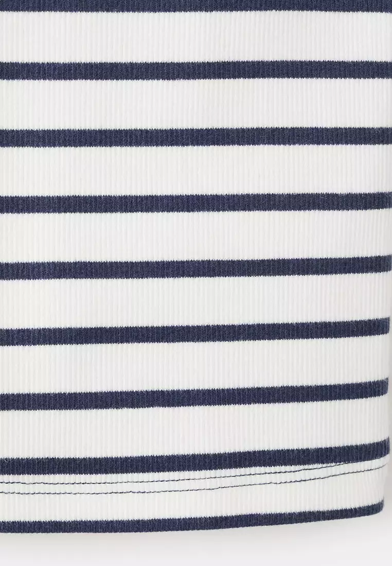 Striped Strap Top