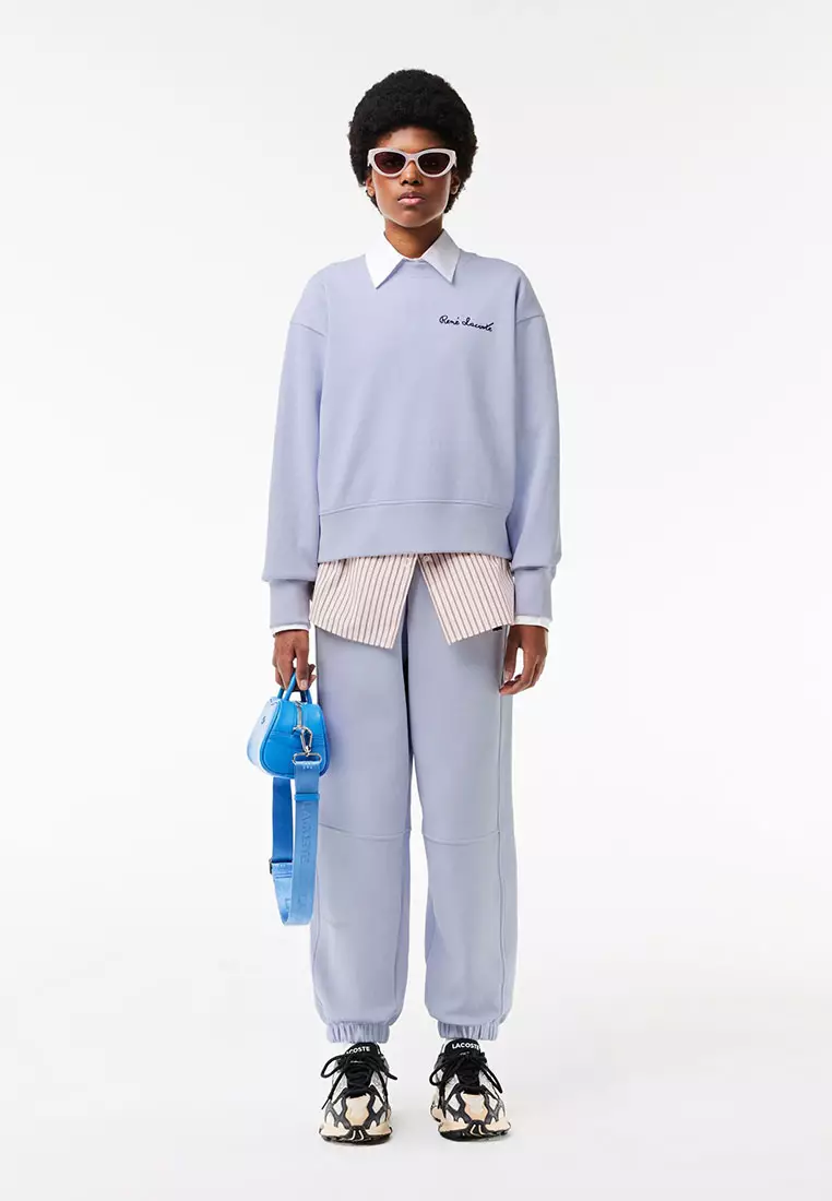Oversized Double Face Jogger Sweatshirt