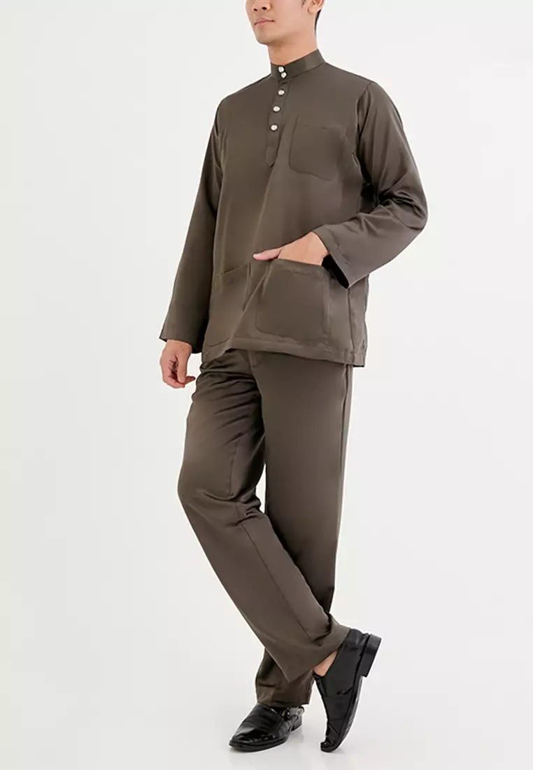 Baju Melayu With Pesak (Classic Fit) 777